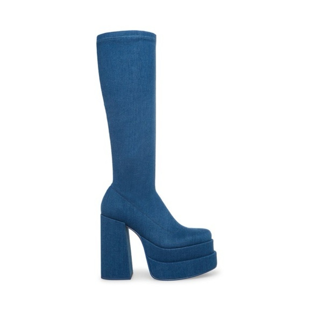 Cypress Denim Platform Boot